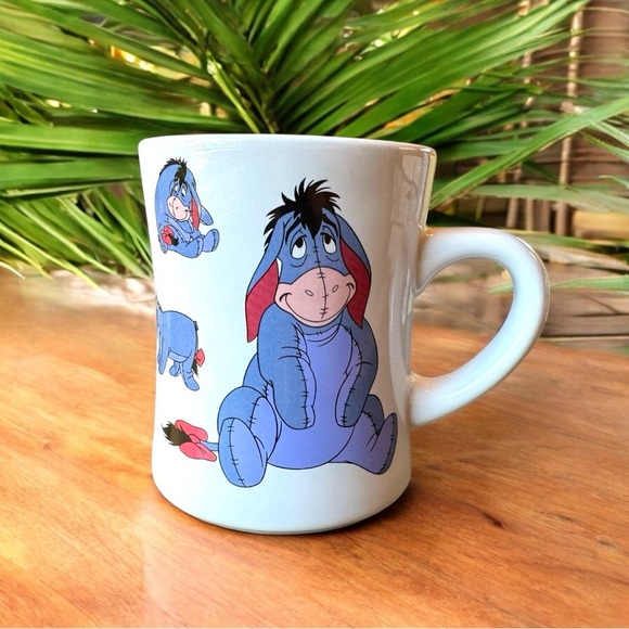Disney Store Eeyore Ceramic Mug – Retired Vintage Winnie the Pooh - Picture 1 of 9